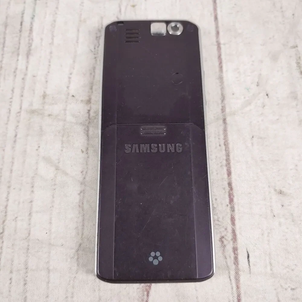 Samsung SGH-T509 - Cell Phone PURPLE / MAROON No Battery - Y2K T-Mobile - TESTED
